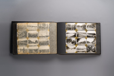 (Graphic content!) A photo album with views of China and Southeast Asia, incl. French military presence, wartime scenes and executions, 20th C.
