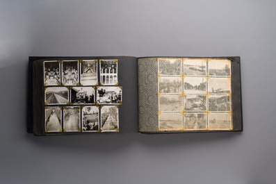 (Graphic content!) A photo album with views of China and Southeast Asia, incl. French military presence, wartime scenes and executions, 20th C.