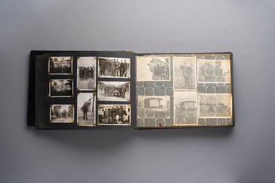 (Graphic content!) A photo album with views of China and Southeast Asia, incl. French military presence, wartime scenes and executions, 20th C.