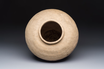 A Chinese impressed pottery jar, Warring States period or later