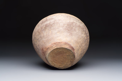 A Chinese impressed pottery jar, Warring States period or later