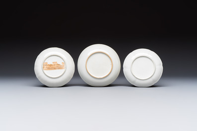 A varied collection of 13 Chinese famille rose wares, Yongzheng and later