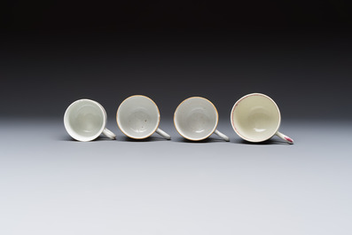 A varied collection of 13 Chinese famille rose wares, Yongzheng and later