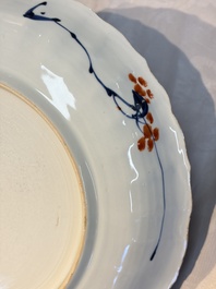 A Chinese famille verte armorial 'Provinces' dish with the arms of Groeningen, Kangxi