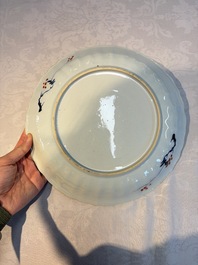 A Chinese famille verte armorial 'Provinces' dish with the arms of Overysel, Kangxi