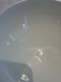 A Chinese copper-red-glazed 'Lianzi' bowl, Qianlong mark and of the period