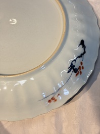 A Chinese famille verte armorial 'Provinces' dish with the arms of Overysel, Kangxi