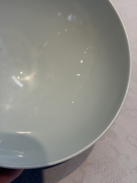 A Chinese copper-red-glazed 'Lianzi' bowl, Qianlong mark and of the period