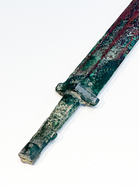 A Chinese bronze sword, Warring States period