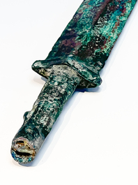 A Chinese bronze sword, Warring States period
