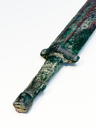 A Chinese bronze sword, Warring States period