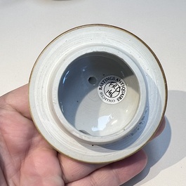 A Chinese famille rose 17-piece 'Deer and Scholars' tea service, Qianlong
