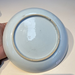 A Chinese famille rose 17-piece 'Deer and Scholars' tea service, Qianlong