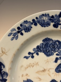 11 Chinese Imari-style and blue and white wares, Yongzheng/Qianlong
