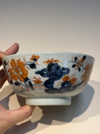 11 Chinese Imari-style and blue and white wares, Yongzheng/Qianlong