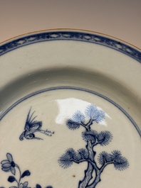 11 Chinese Imari-style and blue and white wares, Yongzheng/Qianlong