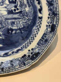 11 Chinese Imari-style and blue and white wares, Yongzheng/Qianlong
