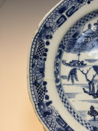 11 Chinese Imari-style and blue and white wares, Yongzheng/Qianlong