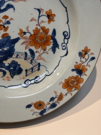 11 Chinese Imari-style and blue and white wares, Yongzheng/Qianlong