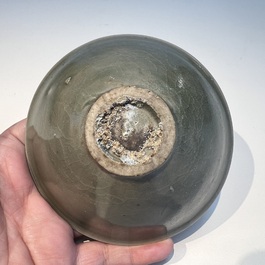 A Chinese Yaozhou celadon-glazed bowl, Song