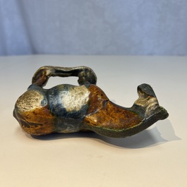 A Chinese sancai-glazed horse, probably Tang