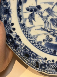 11 Chinese Imari-style and blue and white wares, Yongzheng/Qianlong