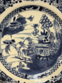 11 Chinese Imari-style and blue and white wares, Yongzheng/Qianlong