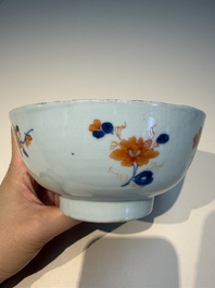 11 Chinese Imari-style and blue and white wares, Yongzheng/Qianlong