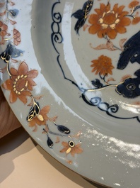 11 Chinese Imari-style and blue and white wares, Yongzheng/Qianlong