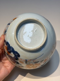 11 Chinese Imari-style and blue and white wares, Yongzheng/Qianlong