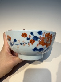 11 Chinese Imari-style and blue and white wares, Yongzheng/Qianlong