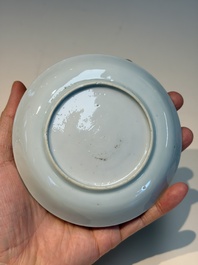 13 Chinese blue and white wares and four sets of Japanese Imari cups and saucers, 17/18th C.