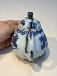 13 Chinese blue and white wares and four sets of Japanese Imari cups and saucers, 17/18th C.