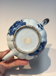 13 Chinese blue and white wares and four sets of Japanese Imari cups and saucers, 17/18th C.