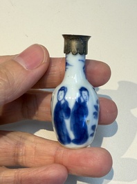 13 Chinese blue and white wares and four sets of Japanese Imari cups and saucers, 17/18th C.