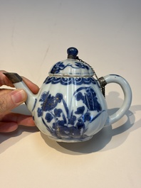 13 Chinese blue and white wares and four sets of Japanese Imari cups and saucers, 17/18th C.