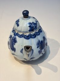 13 Chinese blue and white wares and four sets of Japanese Imari cups and saucers, 17/18th C.