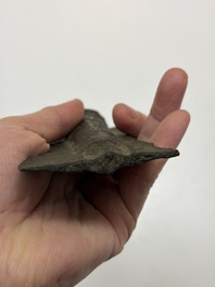 A Chinese archaic bronze fitting and a spearhead, Western Zhou