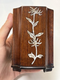 A group of 11 Chinese carved bamboo and wooden works, 19/20th C.