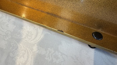 A very fine Japanese hiramaki-e on nashiji lacquer suzuribako, Edo, 18th C.