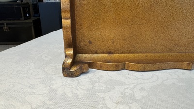 A very fine Japanese hiramaki-e on nashiji lacquer suzuribako, Edo, 18th C.