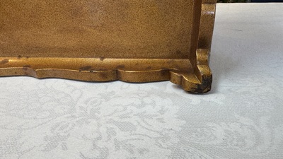 A very fine Japanese hiramaki-e on nashiji lacquer suzuribako, Edo, 18th C.
