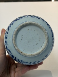 A varied group of 15 Chinese blue and white wares, 18th C. and later