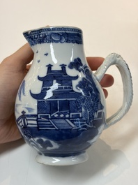 A varied group of 15 Chinese blue and white wares, 18th C. and later