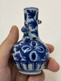A varied group of 15 Chinese blue and white wares, 18th C. and later