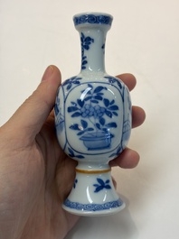A varied group of 15 Chinese blue and white wares, 18th C. and later