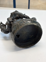 A bronze sculpture of Ganesh, 20th C.