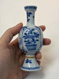 A varied group of 15 Chinese blue and white wares, 18th C. and later