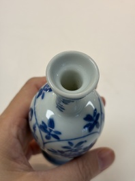 A varied group of 15 Chinese blue and white wares, 18th C. and later