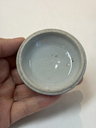 A varied group of 15 Chinese blue and white wares, 18th C. and later